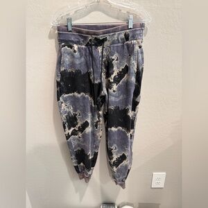 Joy Lab sweatpants blue and black size medium